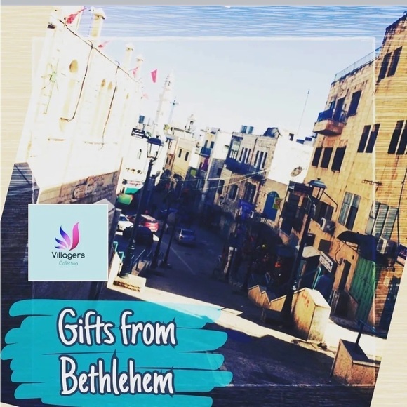 NWT Zip PouchEmbroidered Cross Stitched Palestinian Tatreez Handmade Traditional - Picture 10 of 11